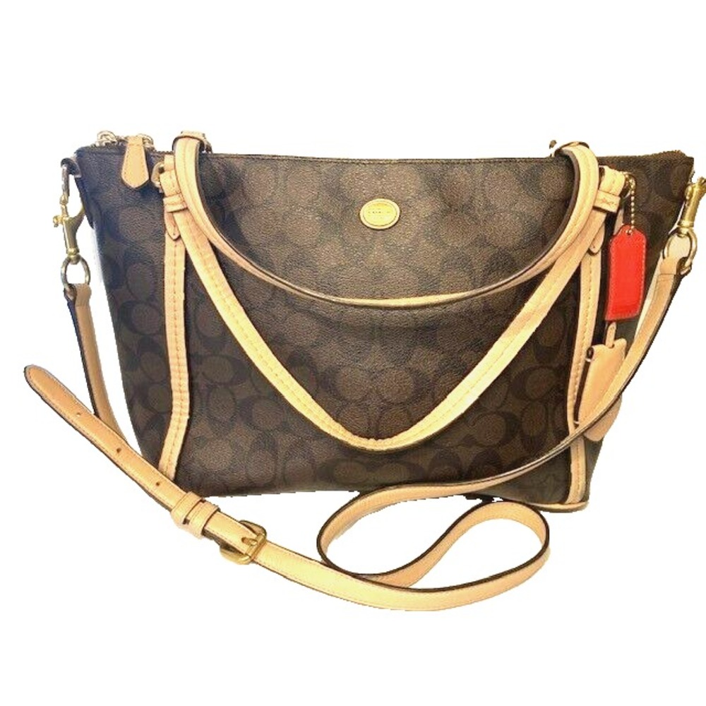 Brown Coach Payton East/West Convertible Shoulder‎ Bag K1361-F28266